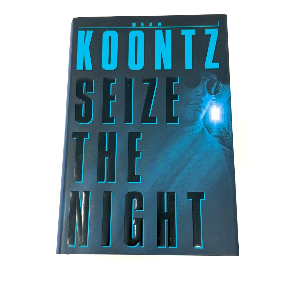 Dean Koontz Seize the Night First Edition First Printing Hardcover Thriller